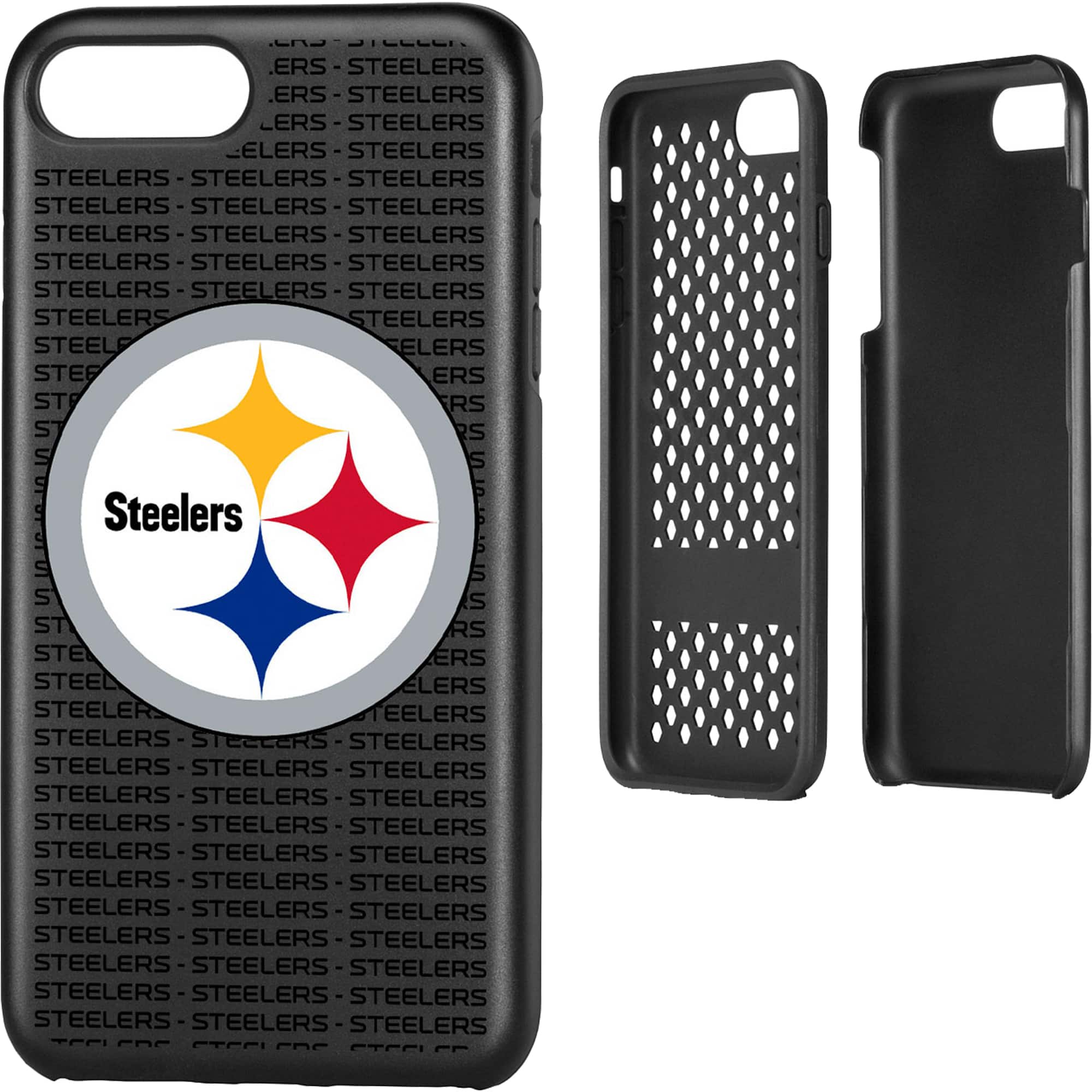 Keyscaper - NFL - Pittsburgh Steelers iPhone Rugged Case with Text Design - 15 Pro - Multicolor price history on PriceWatchPro