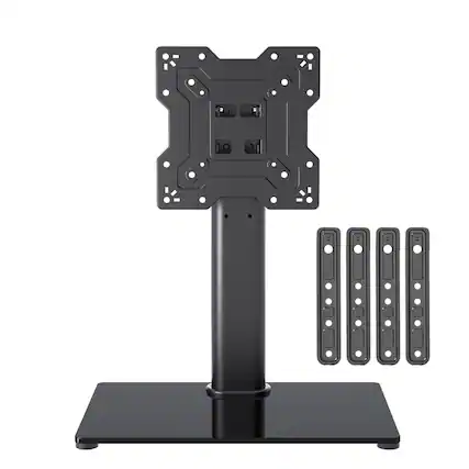 Front. Hanke - Universal Swivel Tv Stand Base Table Top For 23- Tvs 70 Degree 6 Height Adjustable Monitor Mount Max Vesa 4... - 400x400mm Vesa.