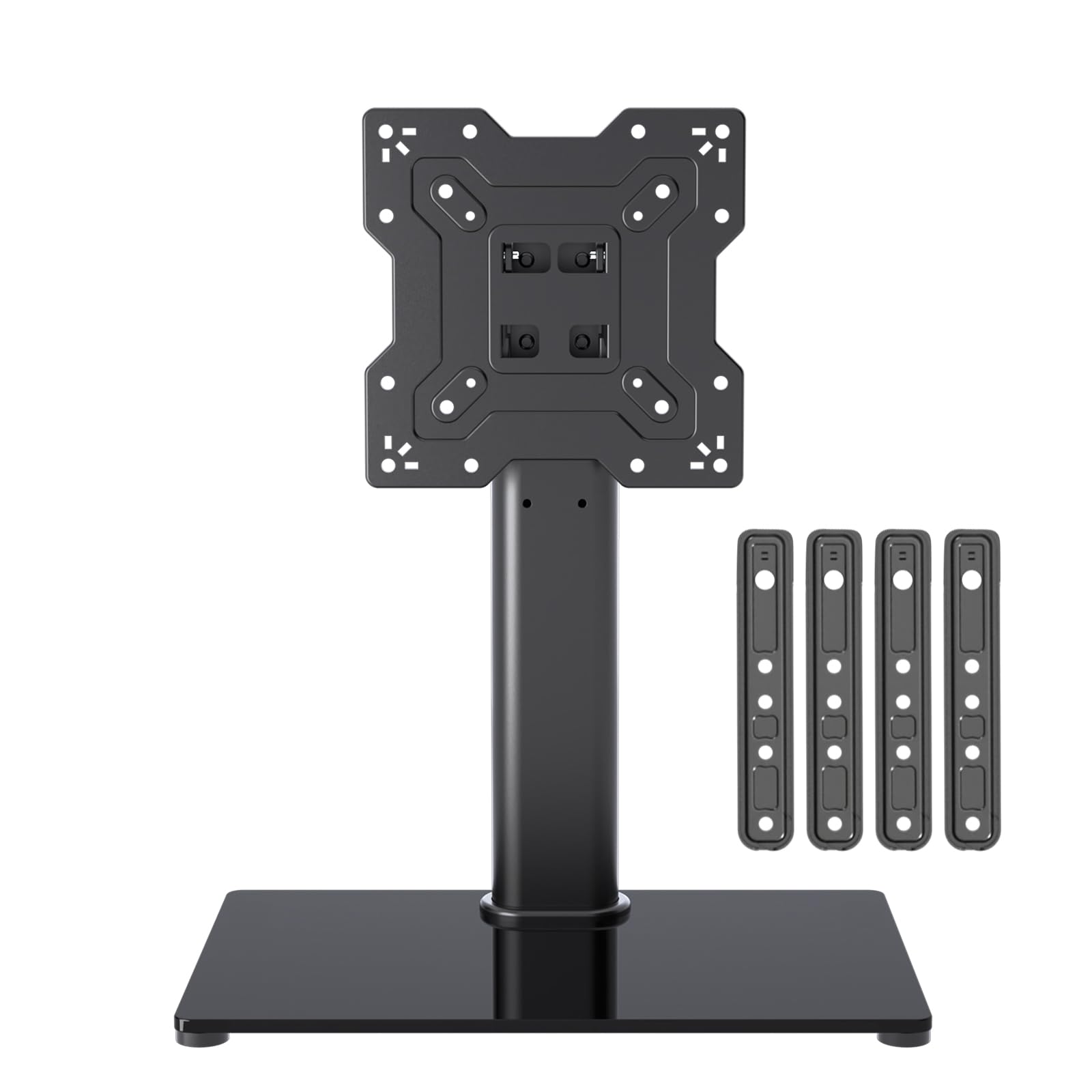 Front. Hanke - Universal Swivel Tv Stand Base Table Top For 23- Tvs 70 Degree 6 Height Adjustable Monitor Mount Max Vesa 4... - 400x400mm Vesa.