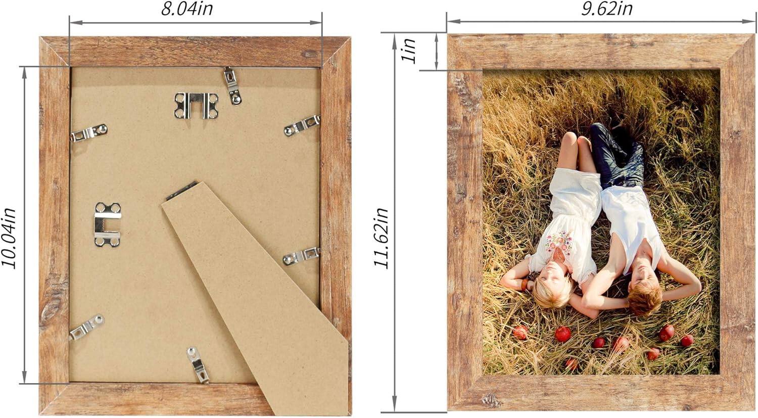 8.04in x 10.04in  
9.62in x 11.62in