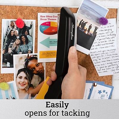 How Often Con Decor Themes du 3r u% of 51% o Swingline its ok bno, Ie d if and es 2 uoklir . wel A bl I & i me ecel f and the Ii oo Leer Easily opens for tacking

---

Easily opens for tacking