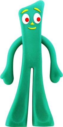 Super Impulse - Worlds Smallest Gumby & Pokey Bendy Figures - Green