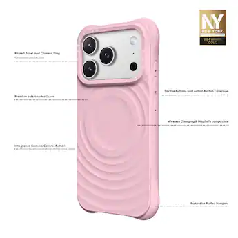 CASETiFY Apple iPhone 17 Pro Max Ripple Case Primrose Pink - Best Buy CASETiFY Apple iPhone 17 Pro Max Ripple Case Primrose Pink - Best Buy
