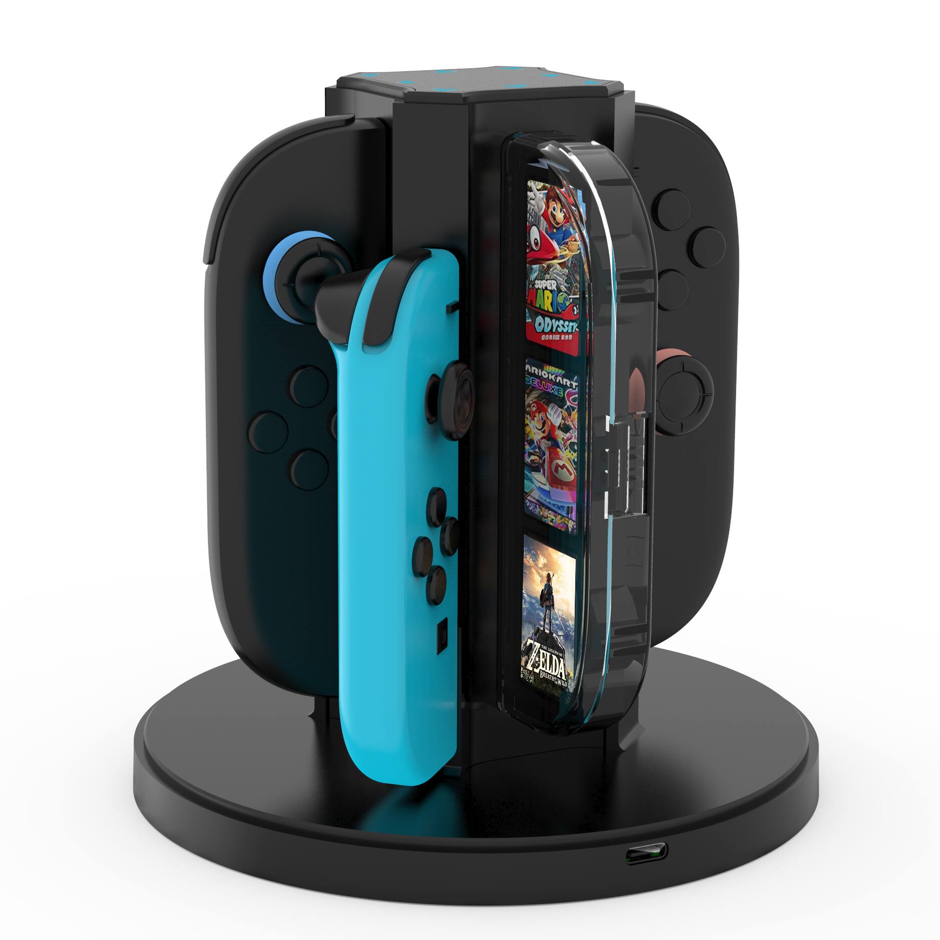 Ghost Gear GG™ 8 in 1 Charging Dock for Switch & Switch 2 JoyCons