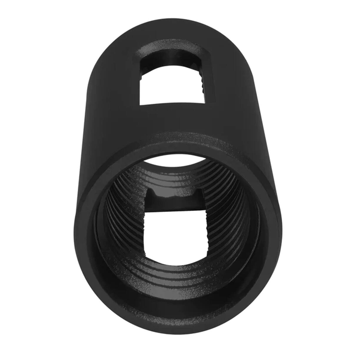Alt View 2. Kondor Blue - Kondor Blue 1.5" PPSh 15mm Threaded Aluminum Rod, Raven Black, 2-Pack.