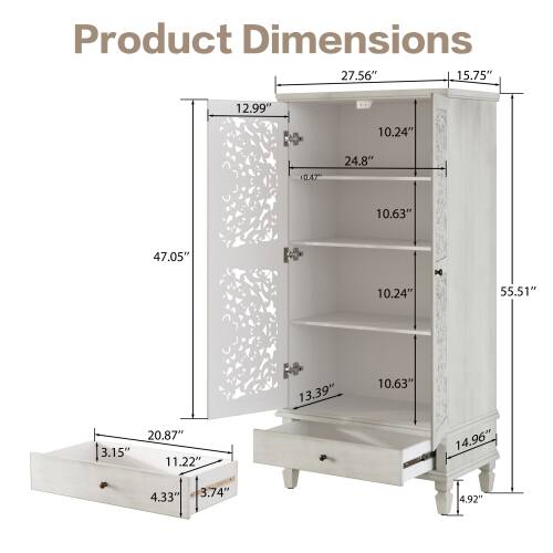 Product Dimensions: 27.56" x 15.75" x 12.99" x 10.24" x 10.47" x 24.8" x 10.63" x 47.05" x 10.24" x 55.51" x 13.39" x 10.63" x 20.87" x 3.15" x 11.22" x 14.96" x 4.33" x 3.74" x 4.92"
