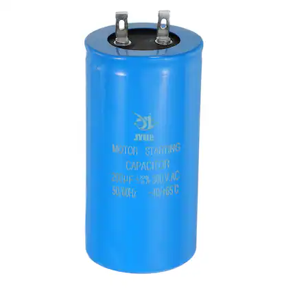 JYUP MOTOR STARTING CAPACITOR 200µF ±10% 300 V.AC 50/60Hz -40/+65°C
