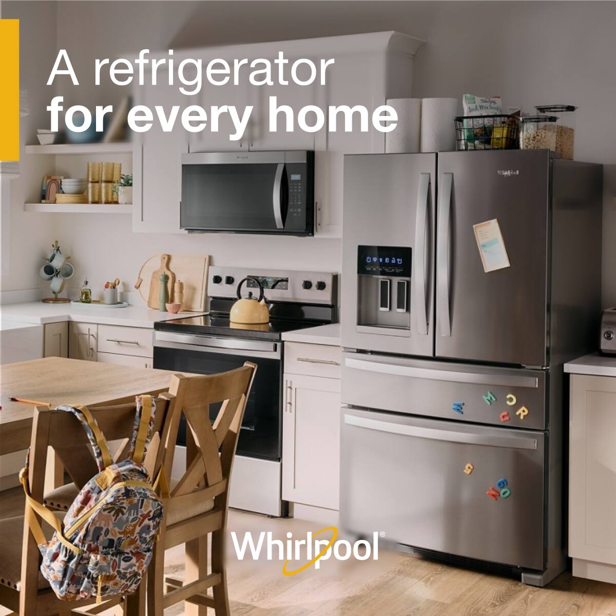 A refrigerator for every home  
M C C R Whirlpool 5 09