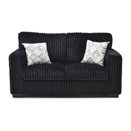 Glory Furniture - Teddy Loveseat - Black