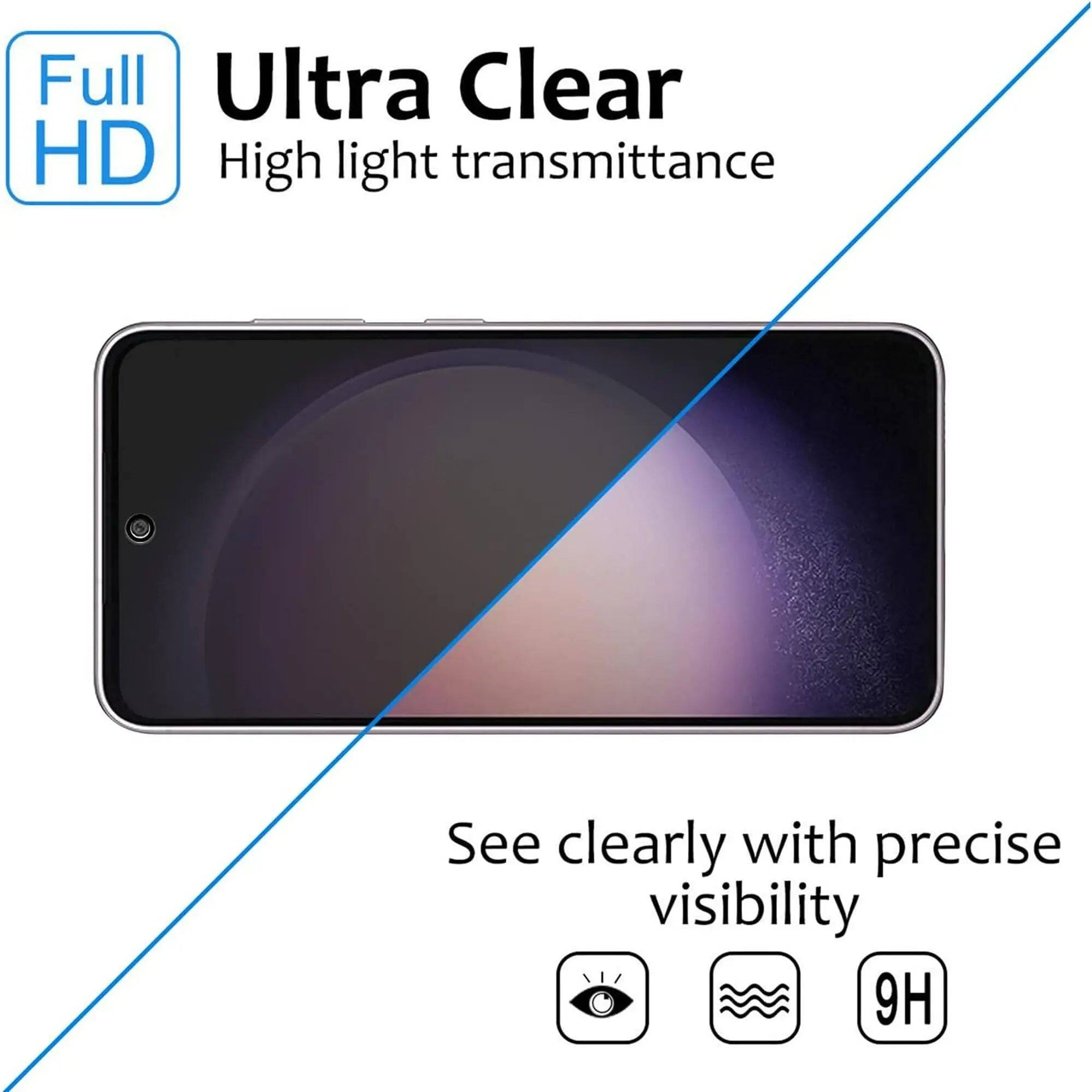 Full Ultra Clear HD  
High light transmittance  
See clearly with precise visibility  
9H