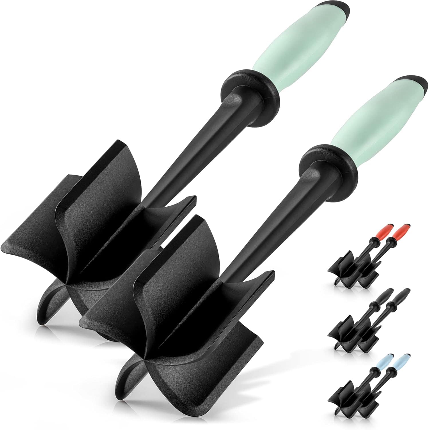 Zulay Kitchen - 2 Pack Ground Beef Chopper Tool Hamburger Smasher Tool - Mint price history on PriceWatchPro