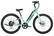 Front. Aventon - Pace 500.2 Step-Through Ebike w/ 40 mile Max Operating Range and 28 MPH Max Speed - Celeste.