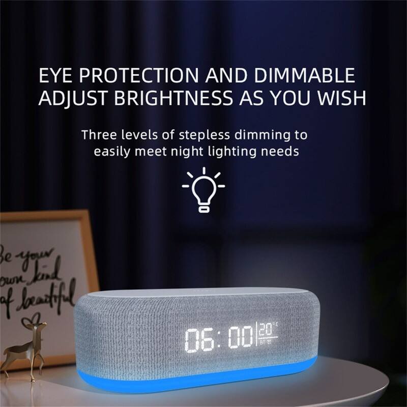 EYE PROTECTION AND DIMMABLE  
ADJUST BRIGHTNESS AS YOU WISH  

Three levels of stepless dimming to easily meet night lighting needs  

Be your own kind of beautiful  

06:00 20°C