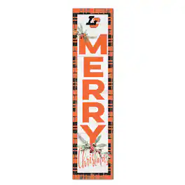 Jardine - Lewis & Clark College Pioneers 12'' x 48'' Outdoor Merry Christmas Leaner - White