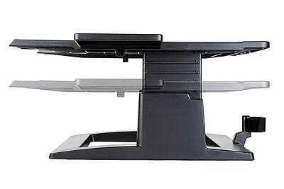 Alt View 7. 3M - 3M 13" x 2" Plastic Adjustable Laptop Stand, Black (LX500) - Black.