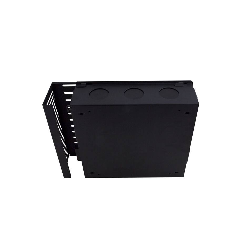 Alt View 3. RackSolutions - RackSolutions 100-E Wall Mount for Dell SFF - Black.