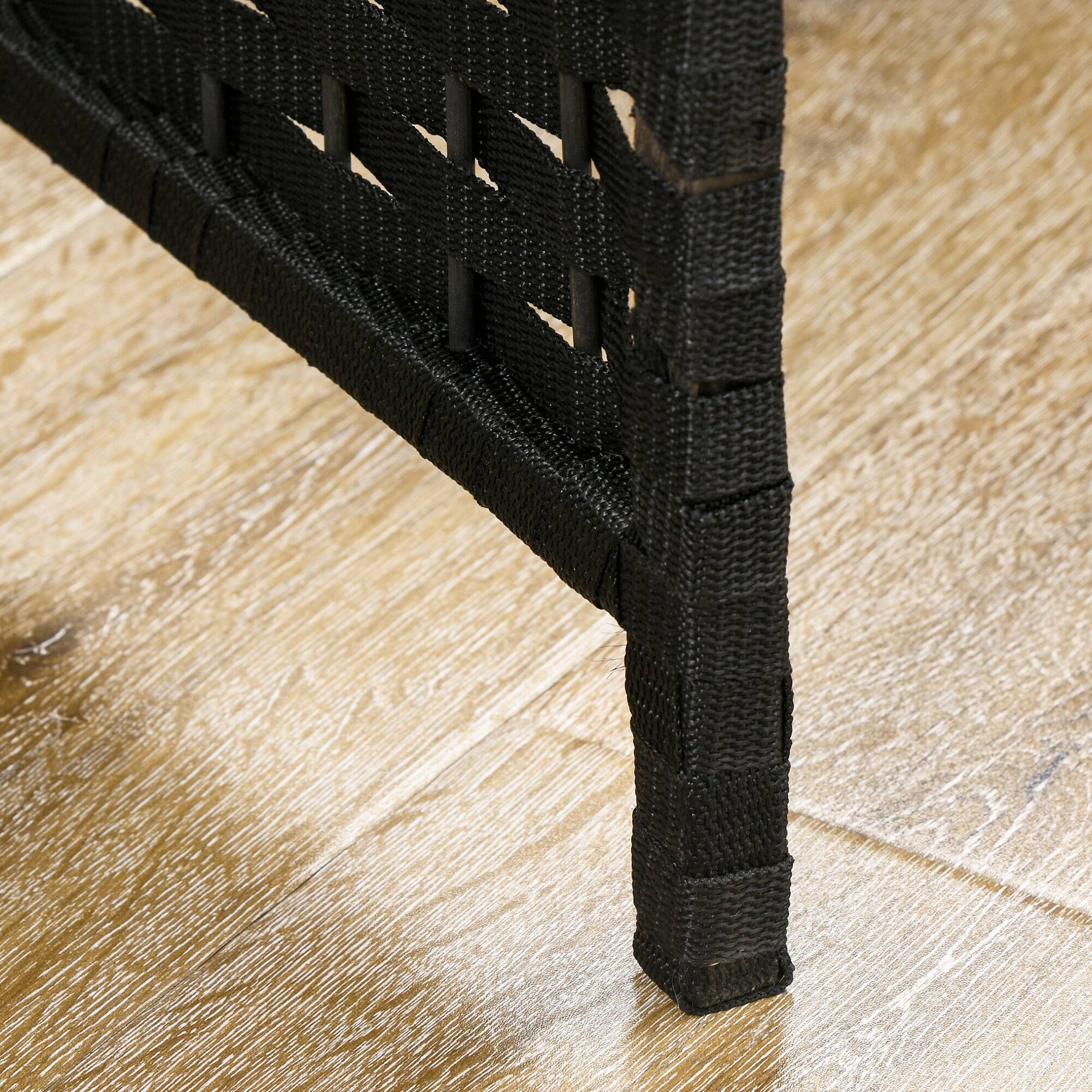 Alt View 8. Homcom - Room Divider, 4 Panel Folding Privacy Screen, 5.6' Tall Freestanding Partition for Home Office, Bedroom, Black - Black.