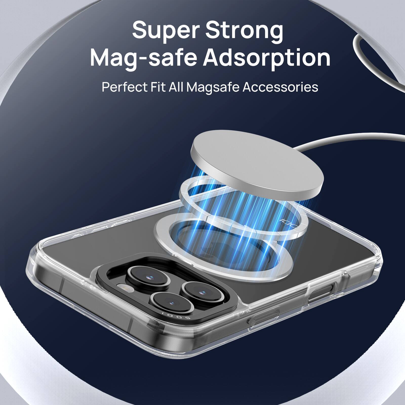 Super Strong Mag-safe Adsorption Perfect Fit All MagSafe Accessories