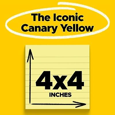 The Iconic Canary Yellow  
4x4 Inches