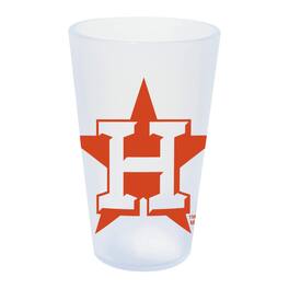 WinCraft - Houston Astros 16oz. Icicle Silicone Pint Glass - Multicolor