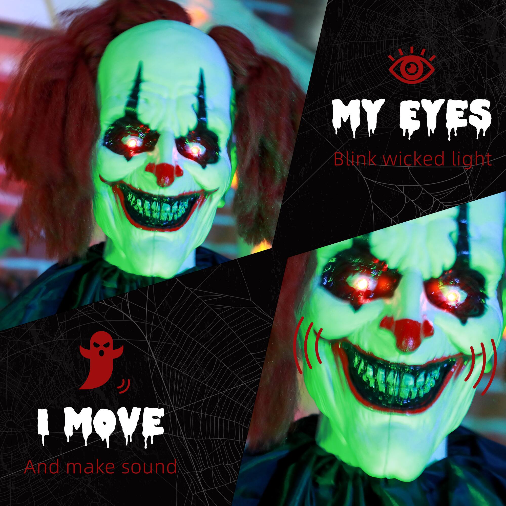 MY EYES  
Blink wicked light  

I MOVE  
And make sound