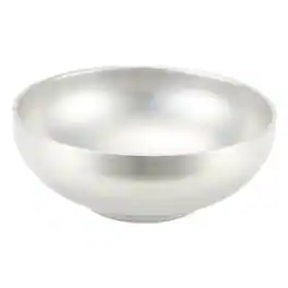 Jiallo - 7" Stainless Steel Round Bowl – Polished, Durable, Food‑Safe - Silver