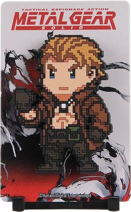 PopMarket - FiGGYZ - Metal Gear Solid 1 - Liquid Snake Magnetic Collectible - COLLECTIBLES - Multicolor