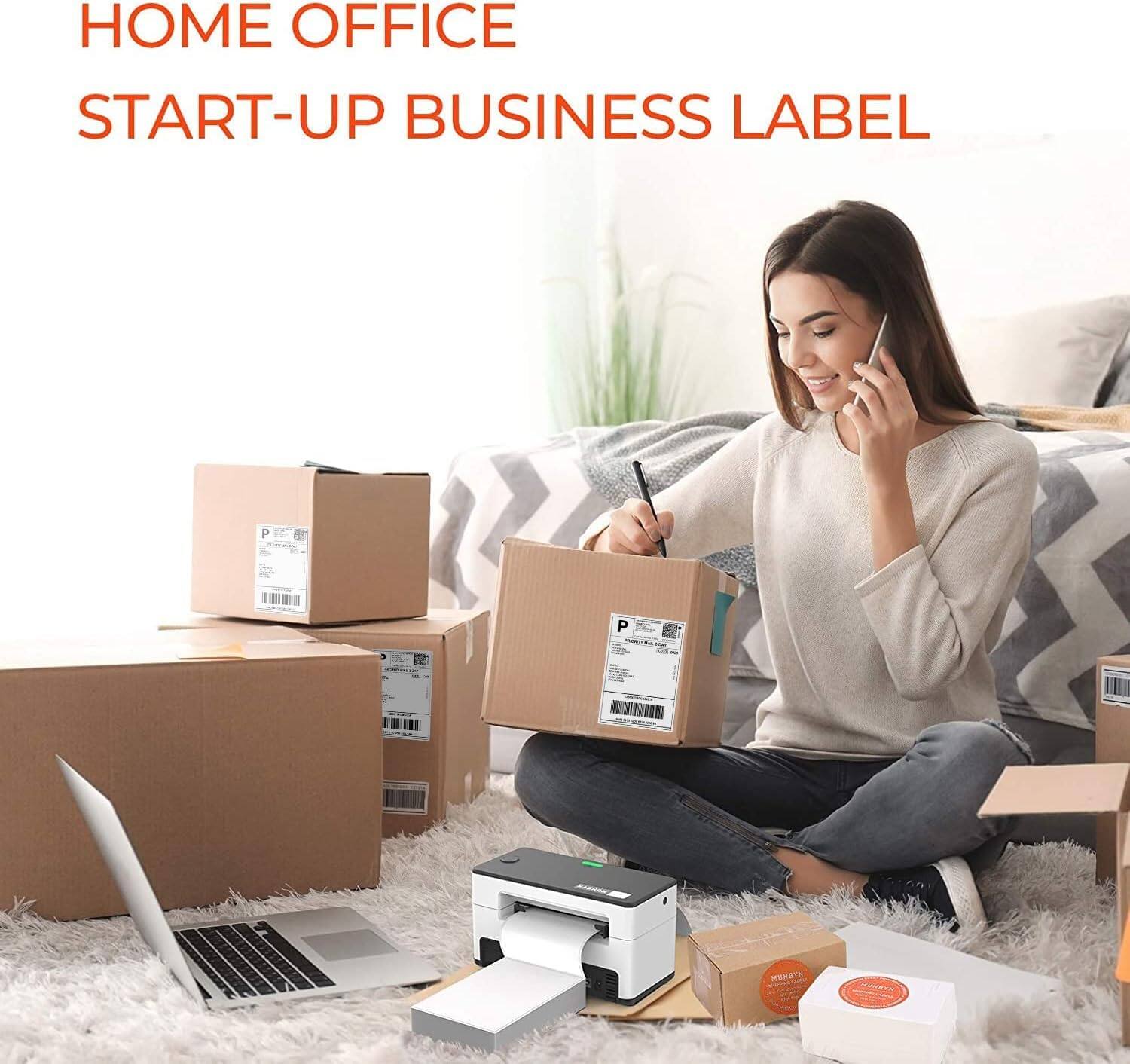 HOME OFFICE START-UP BUSINESS LABEL