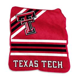 Logo Brands - Texas Tech Red Raiders 50'' x 60'' Team Plush Raschel Throw Blanket - Multicolor