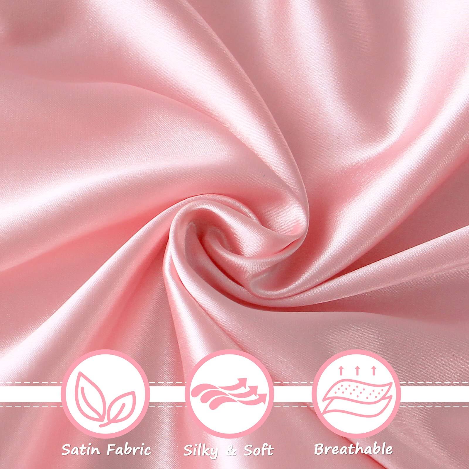 Satin Fabric  
Silky & Soft  
Breathable