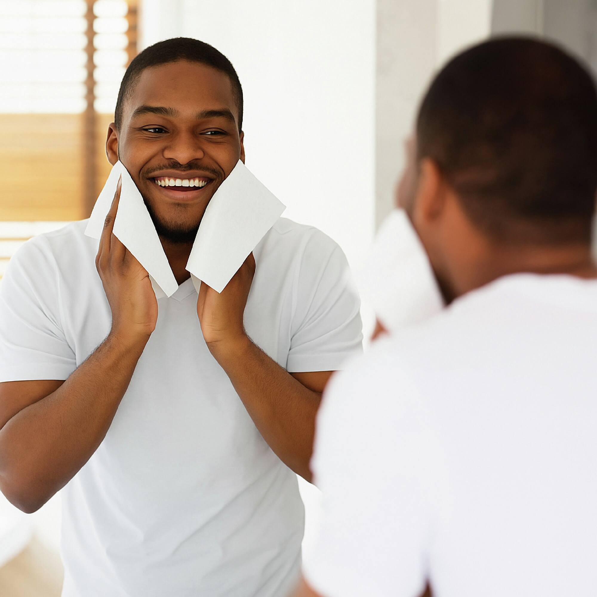 Angle. Pursonic - Clean Facial Towels – Six Pack Bundle | Eco-Friendly, Extra-Large, 100% Plant-Based Towels.