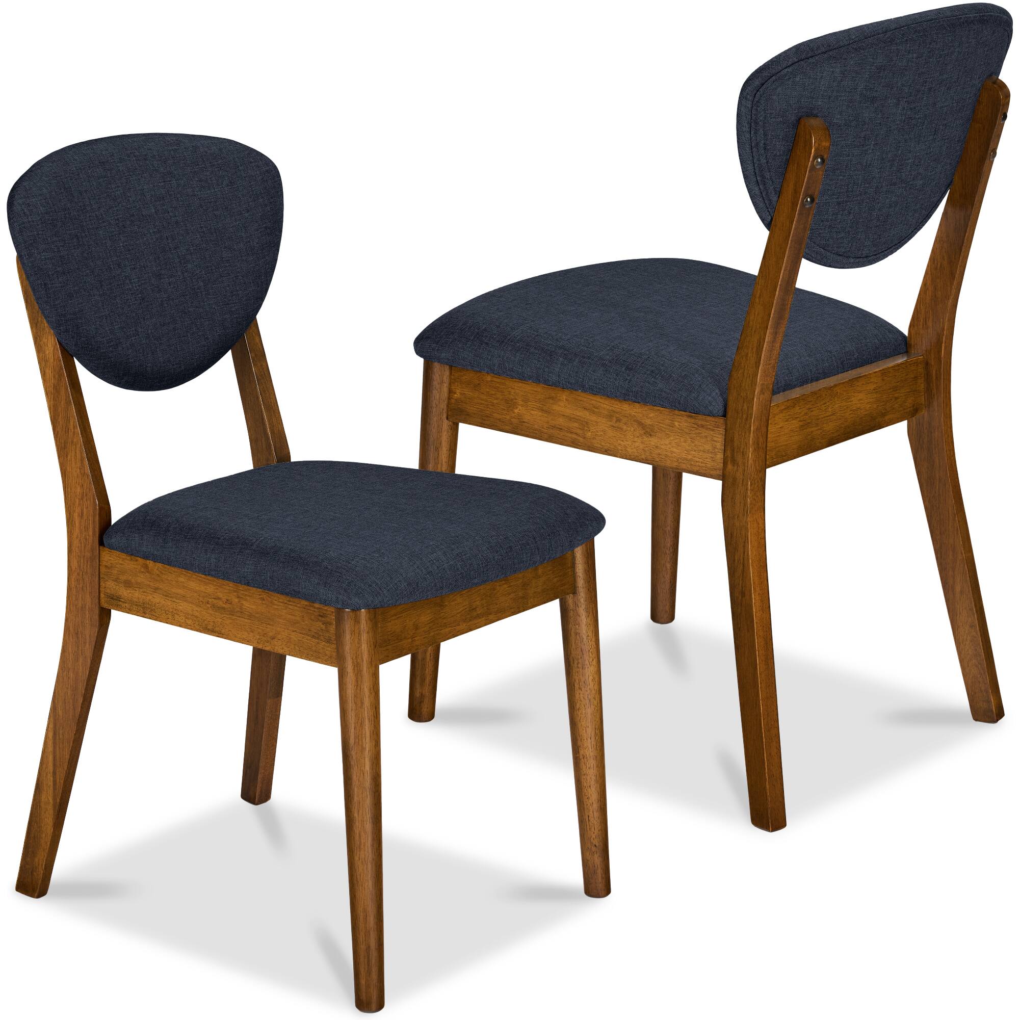 Walnut/Navy Blue