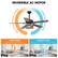 REVERSIBLE AC MOTOR
- SUMMER MODE: CLOCKWISE
- WINTER MODE: COUNTERCLOCKWISE
UPDRAFT MODE
Help circulate warm air in the room
DOWNDRAFT MODE
Improve air flow efficiency, cool and comfortable
