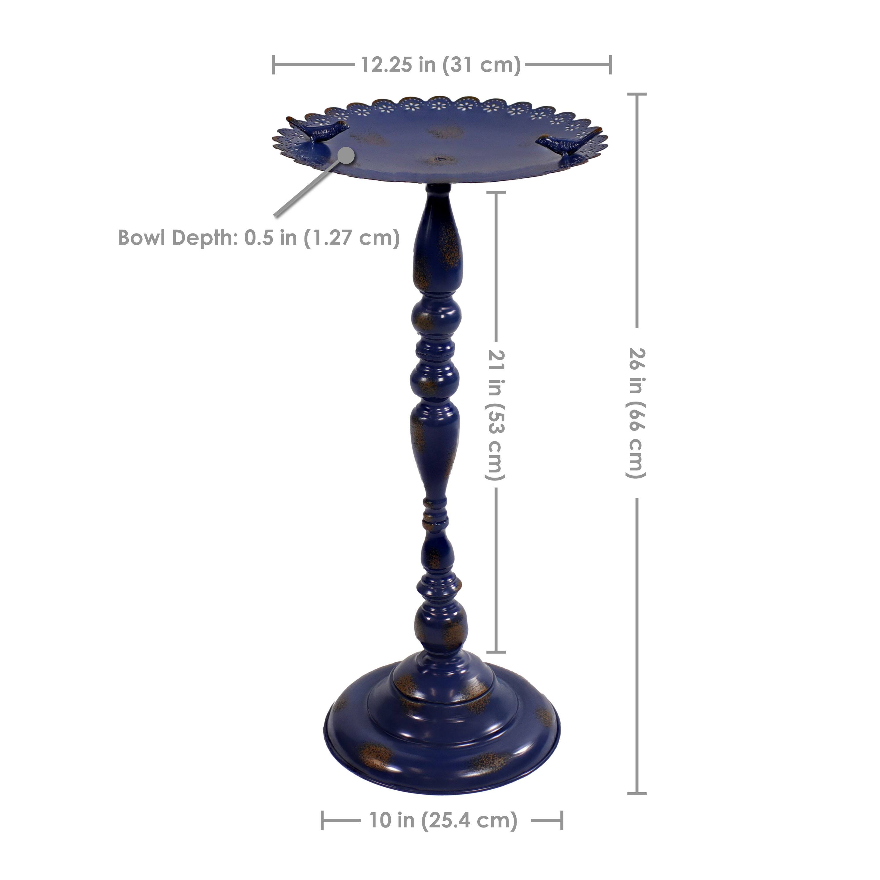 12.25 in (31 cm)  
Bowl Depth: 0.5 in (1.27 cm)  
21 in (53 cm)  
26 in (66 cm)  
10 in (25.4 cm)