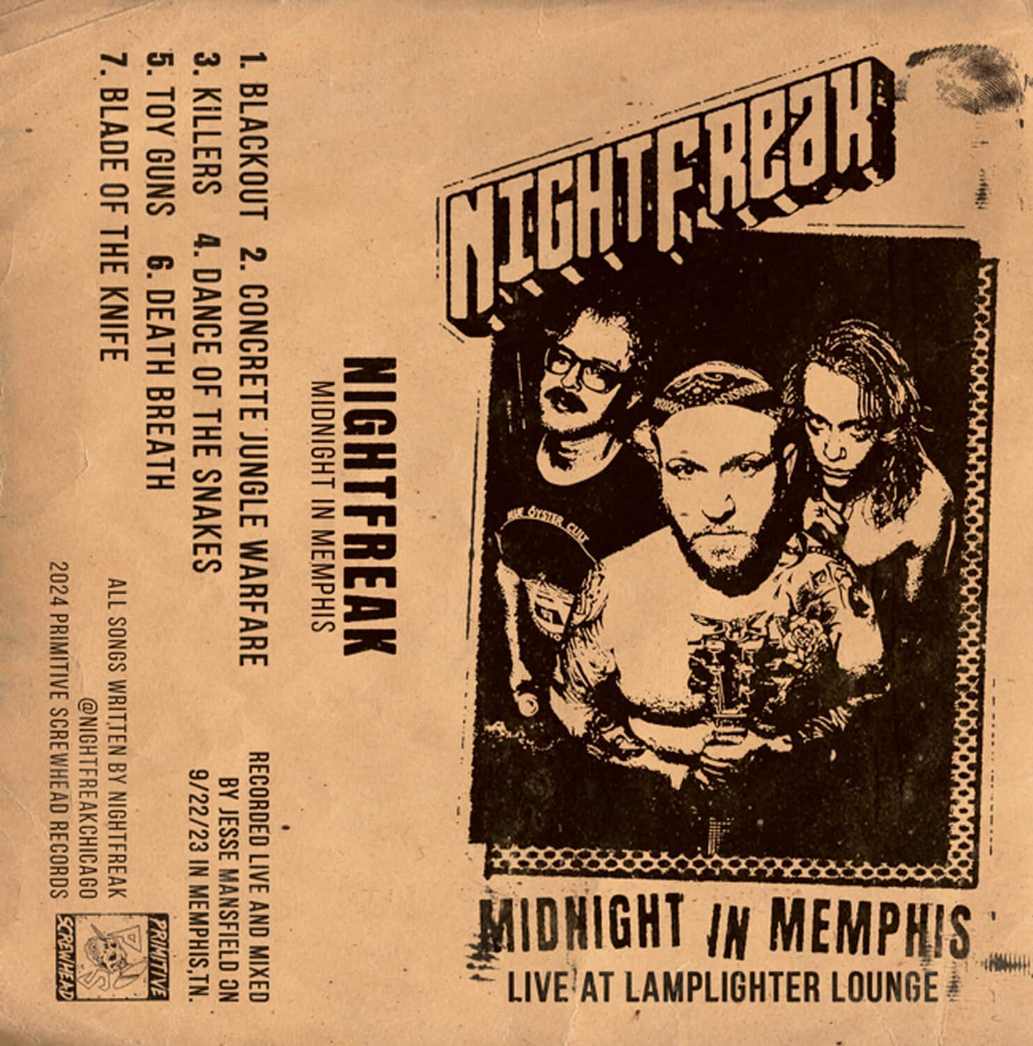 Nightfreak - Midnight In Memphis   - COMPACT DISCS [CD] price history on PriceWatchPro