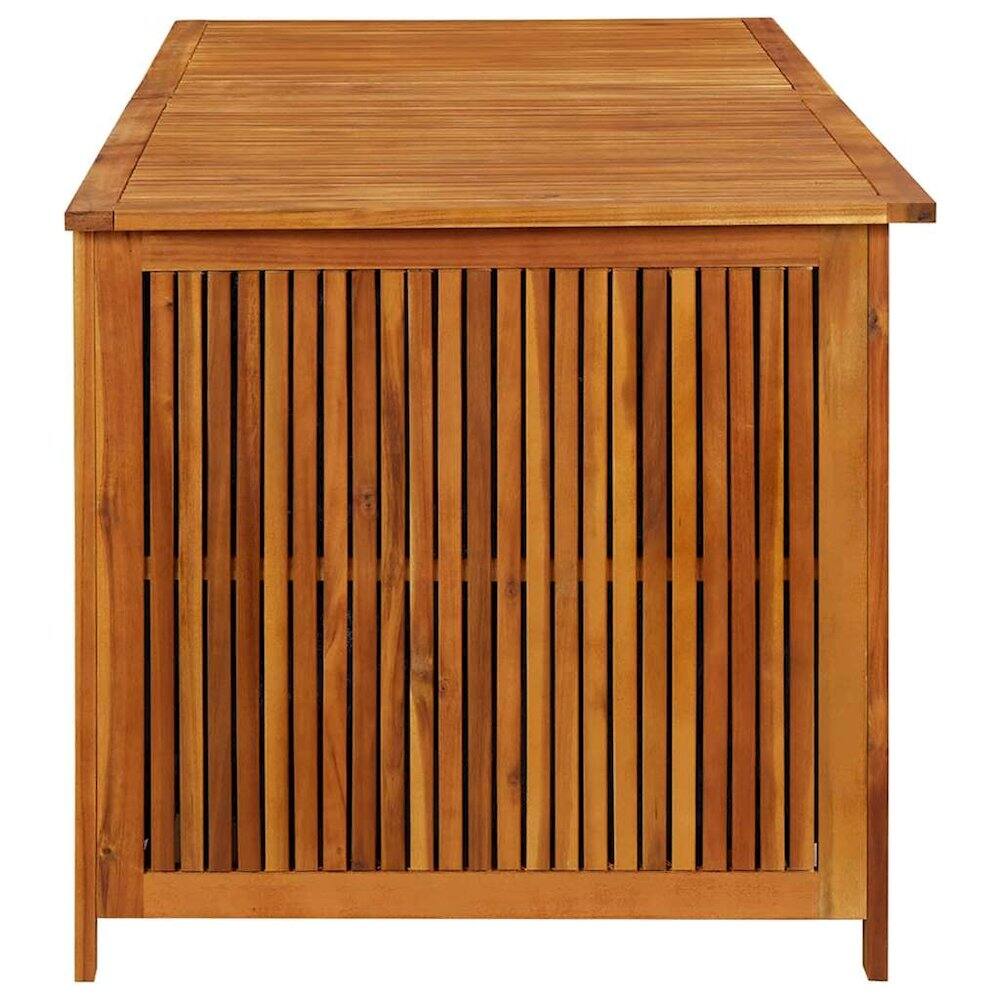 Alt View 2. vidaXL - Storage Box Solid Acacia wood - Brown.
