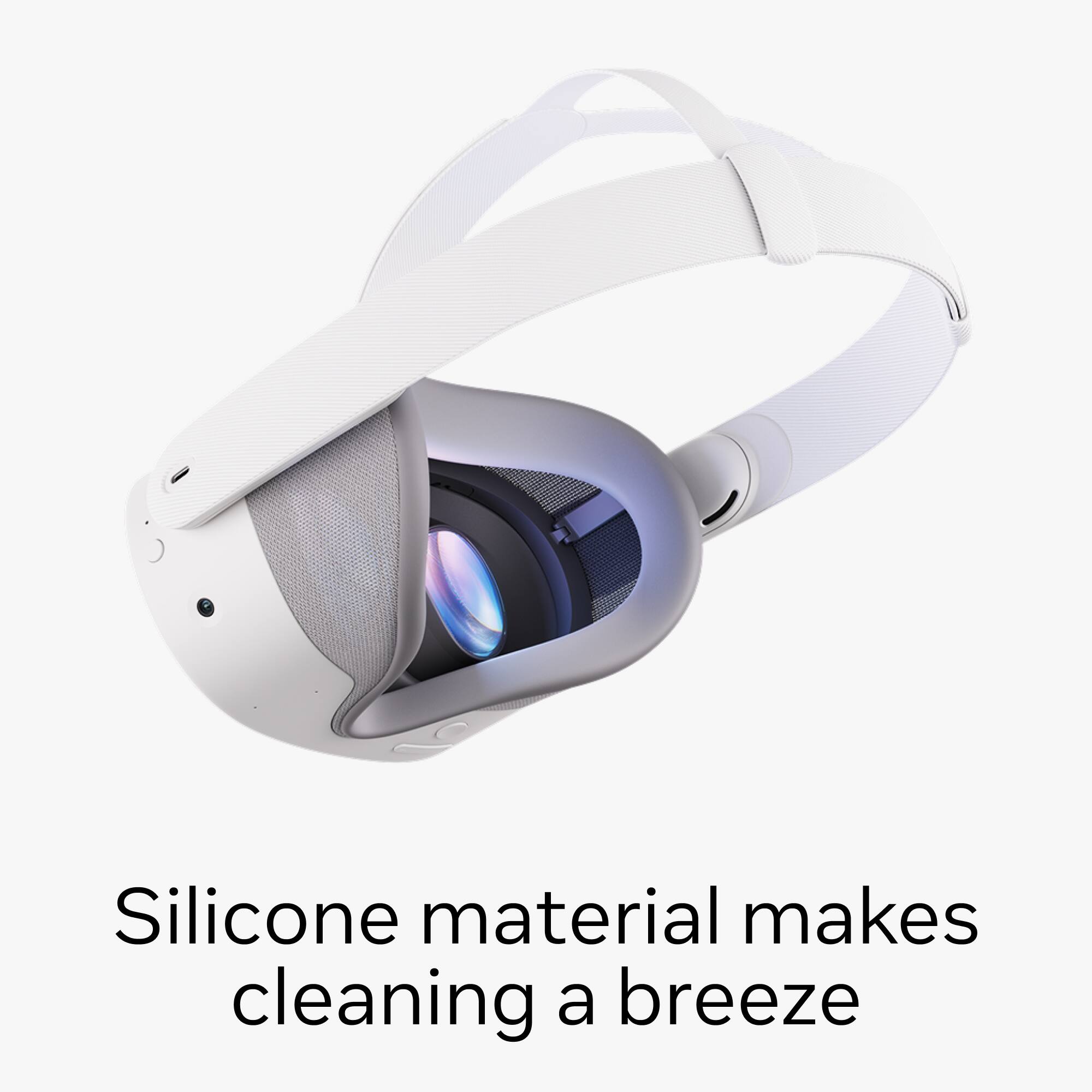 Silicone material makes cleaning a breeze