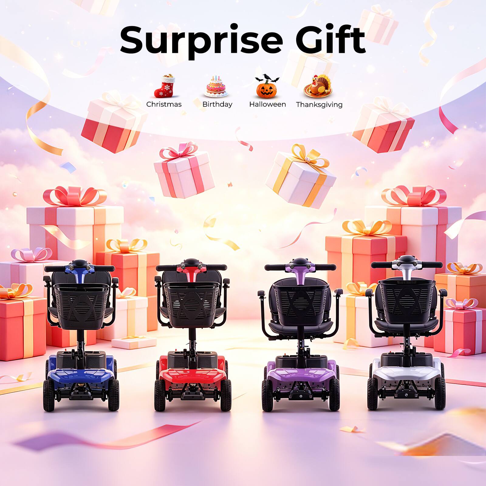 Surprise Gift

Christmas  
Birthday  
Halloween  
Thanksgiving