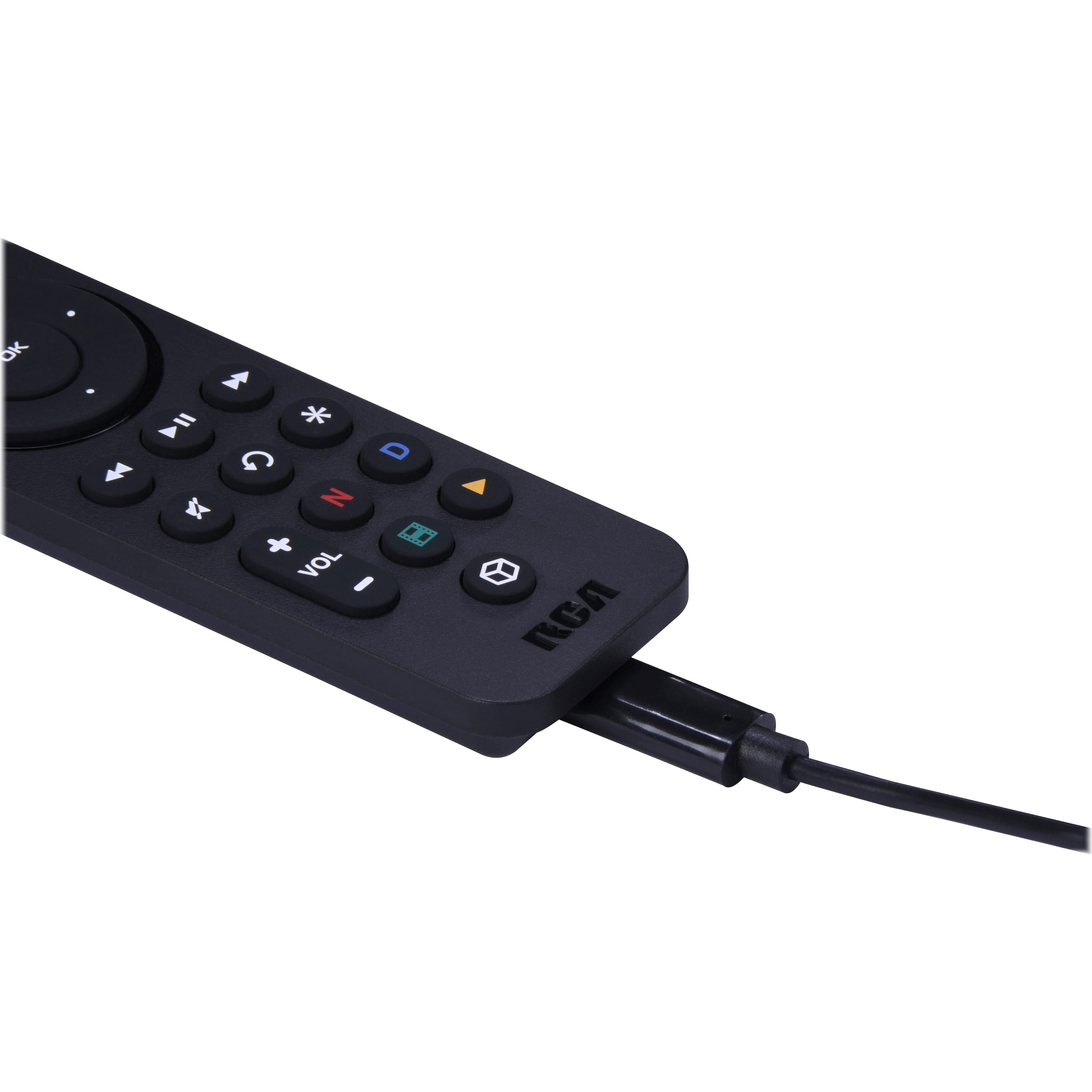 Alt View 13. RCA - Rechargeable 3-Device Universal Remote - Black.