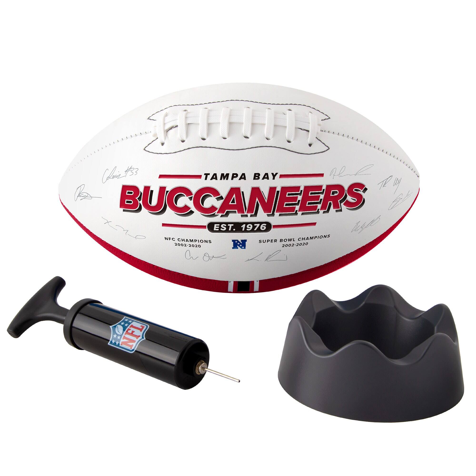 Tampa Bay Buccaneers  
EST. 1976  
NFC Champions 2002-2020  
Super Bowl Champions 2002-2020  

NFL