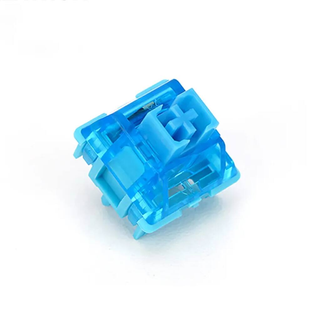 Front. Pro Link Techs - Blue Lubed Linear 5-Pin Switches - Blue.