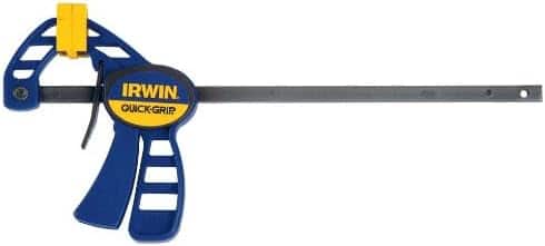 "Irwin - Quick Grip 53006 4-1/4"" Quick-Grip One-Handed Micro Bar Clamp - Blue" price history on PriceWatchPro