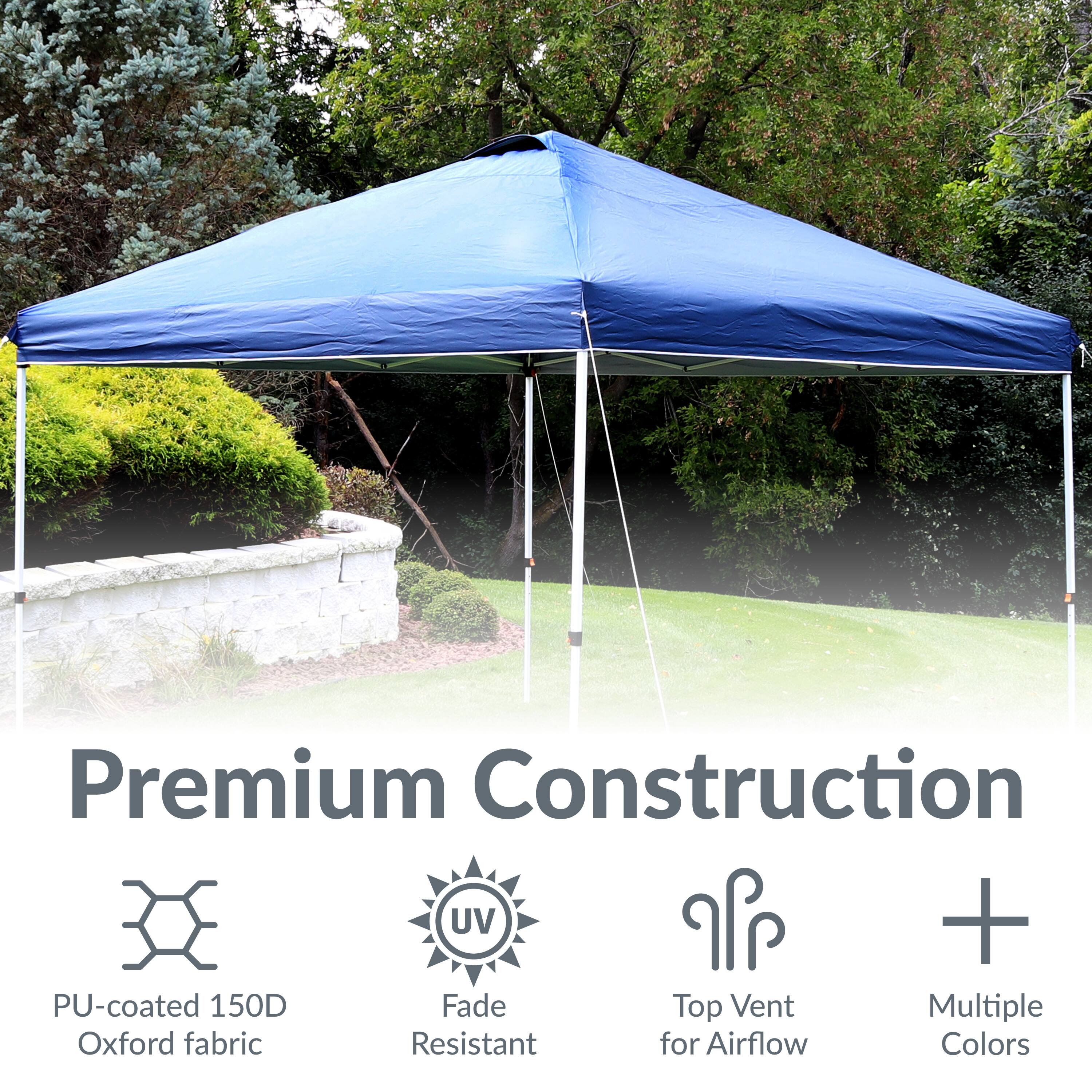 Premium Construction

- PU-coated 150D Oxford fabric
- Fade Resistant
- Top Vent for Airflow
- Multiple Colors