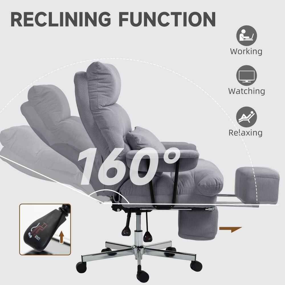 RECLINING FUNCTION

Working  
Watching  
160°  
Relaxing  
55 LOCK