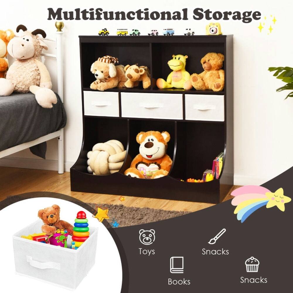 Multifunctional Storage

Toys  
Books  
Snacks  
Snacks
