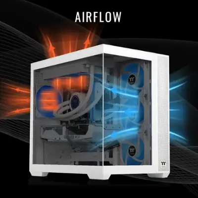 Thermaltake LCGS View 7880S 380 Gaming Desktop AMD Ryzen 7
