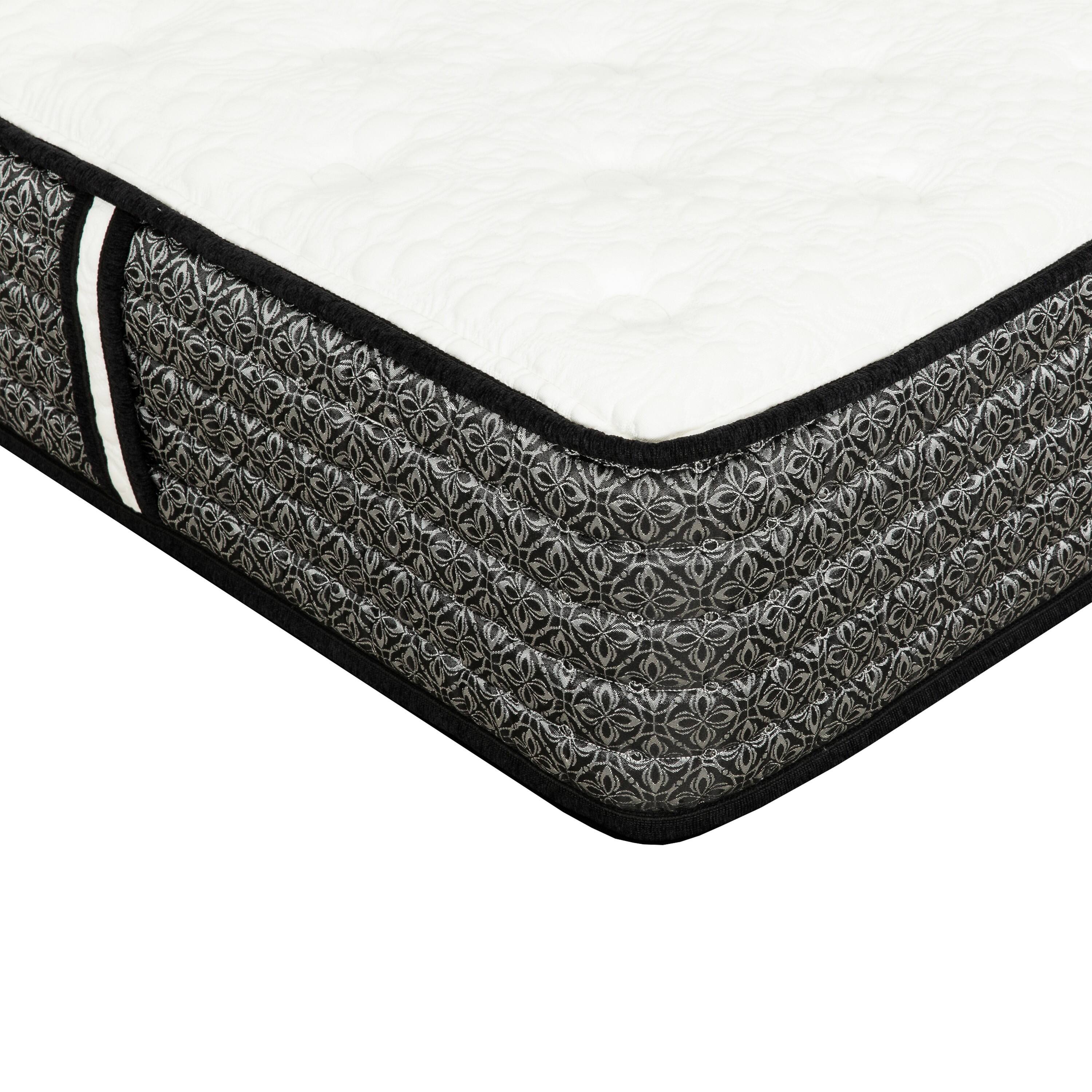 Back. Manhattan Lane - Che King Size 12 Inch Mattress, Pocket Coil, Cool Gel Memory Foam - White, Gray.