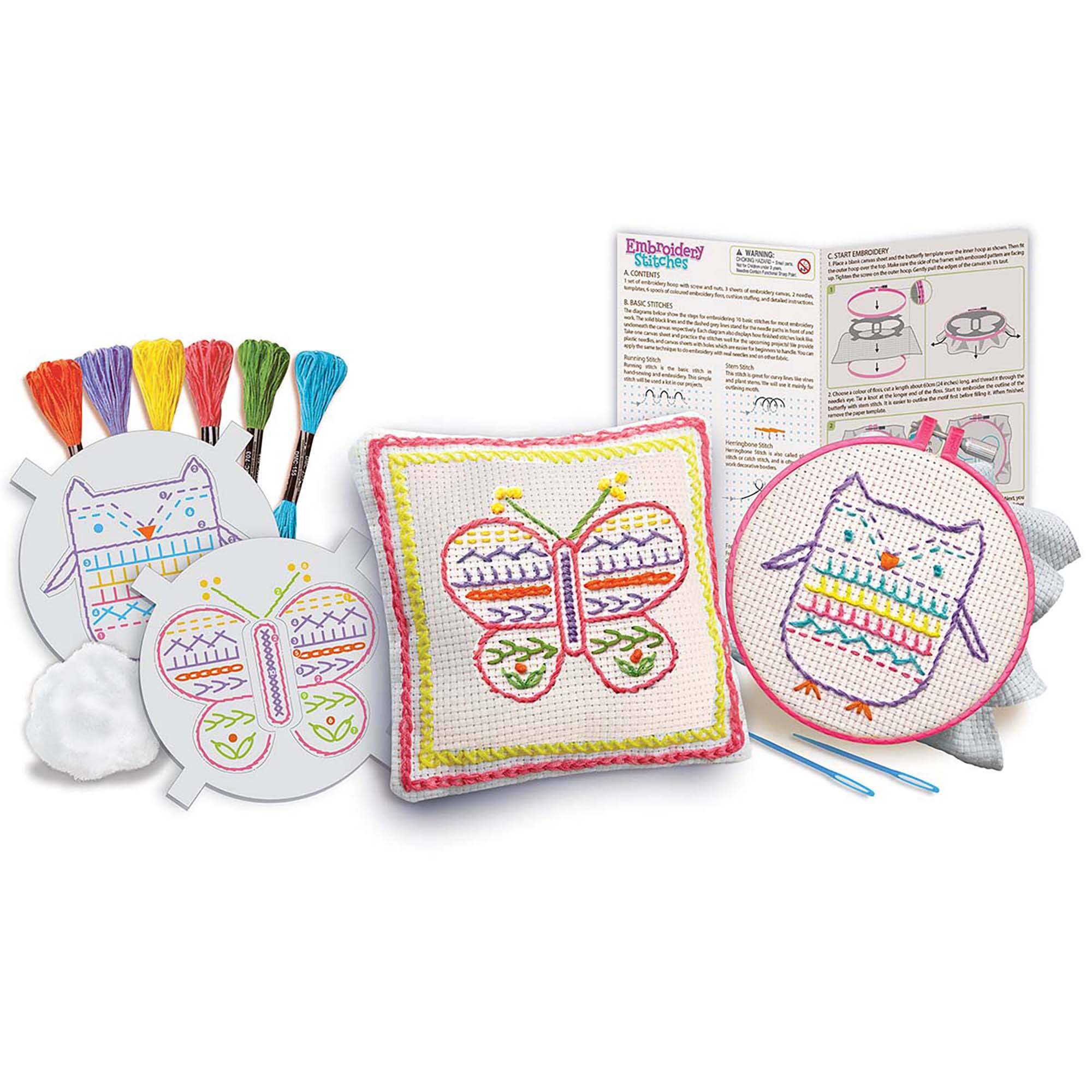 Embroidery Stitches. CONTENT - a range of embroidery stitches.
