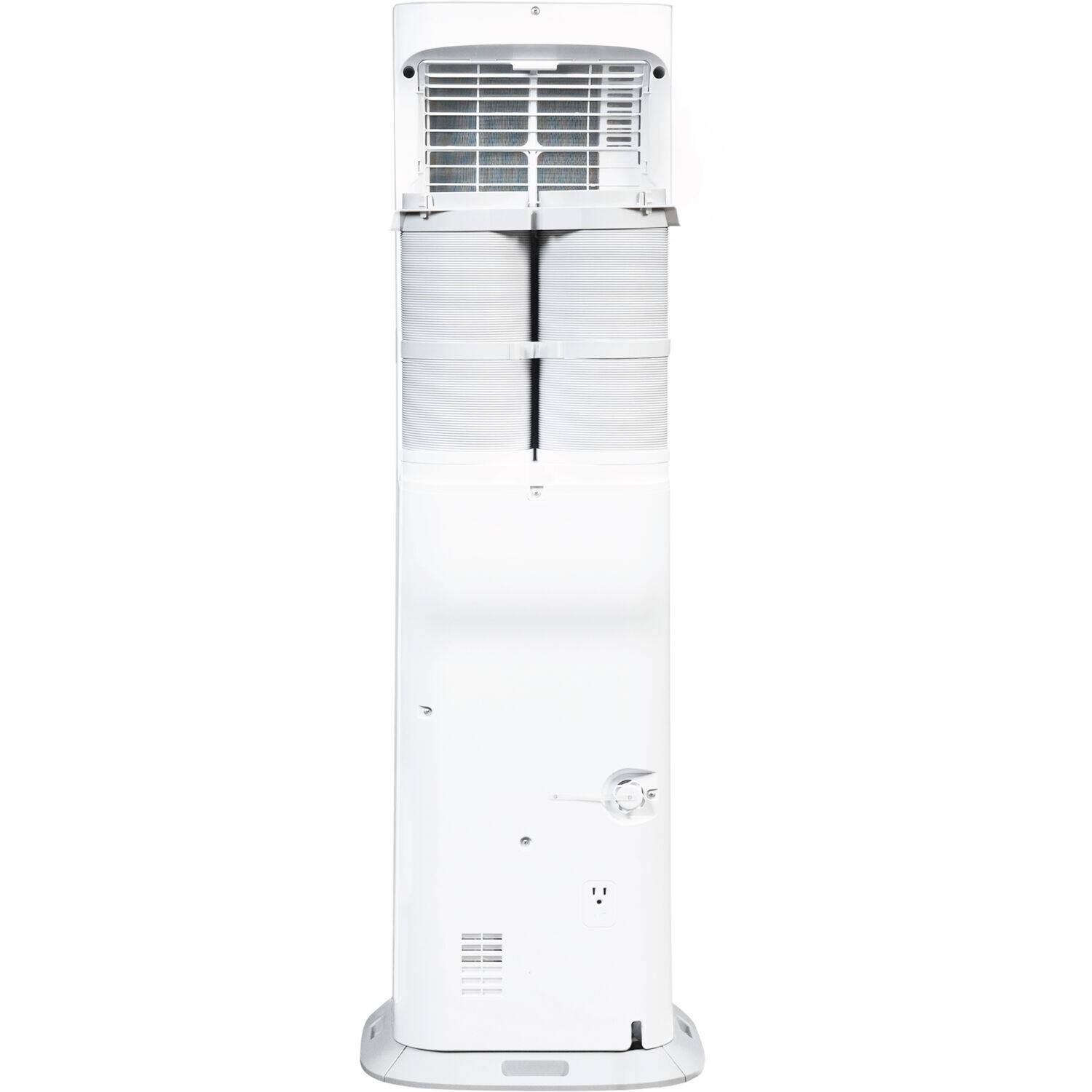 Alt View 10. Hisense - 350 Sq. Ft. 8,000 BTU Portable Air Conditioner Inverter with Heat - White.