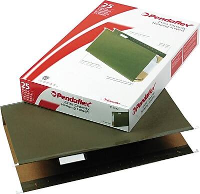 25 Pendaflex Hanging Extra Capacity Folders  
Esseio 41532